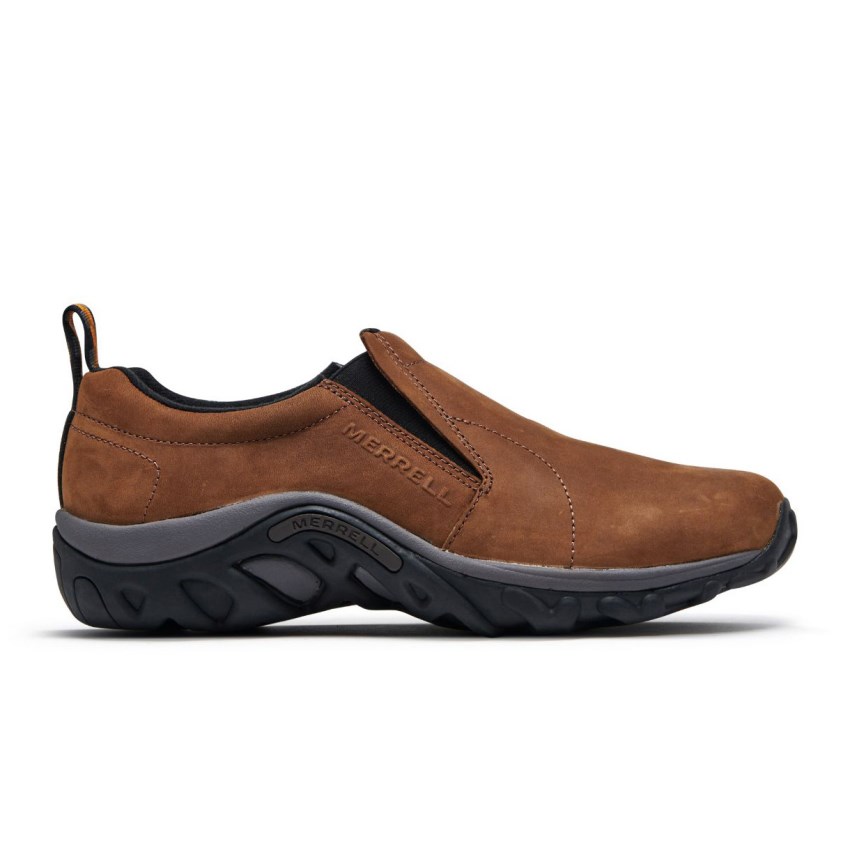 Chaussure Casual Merrell Jungle Moc Nubuck Marron Homme | U.C.VKQU